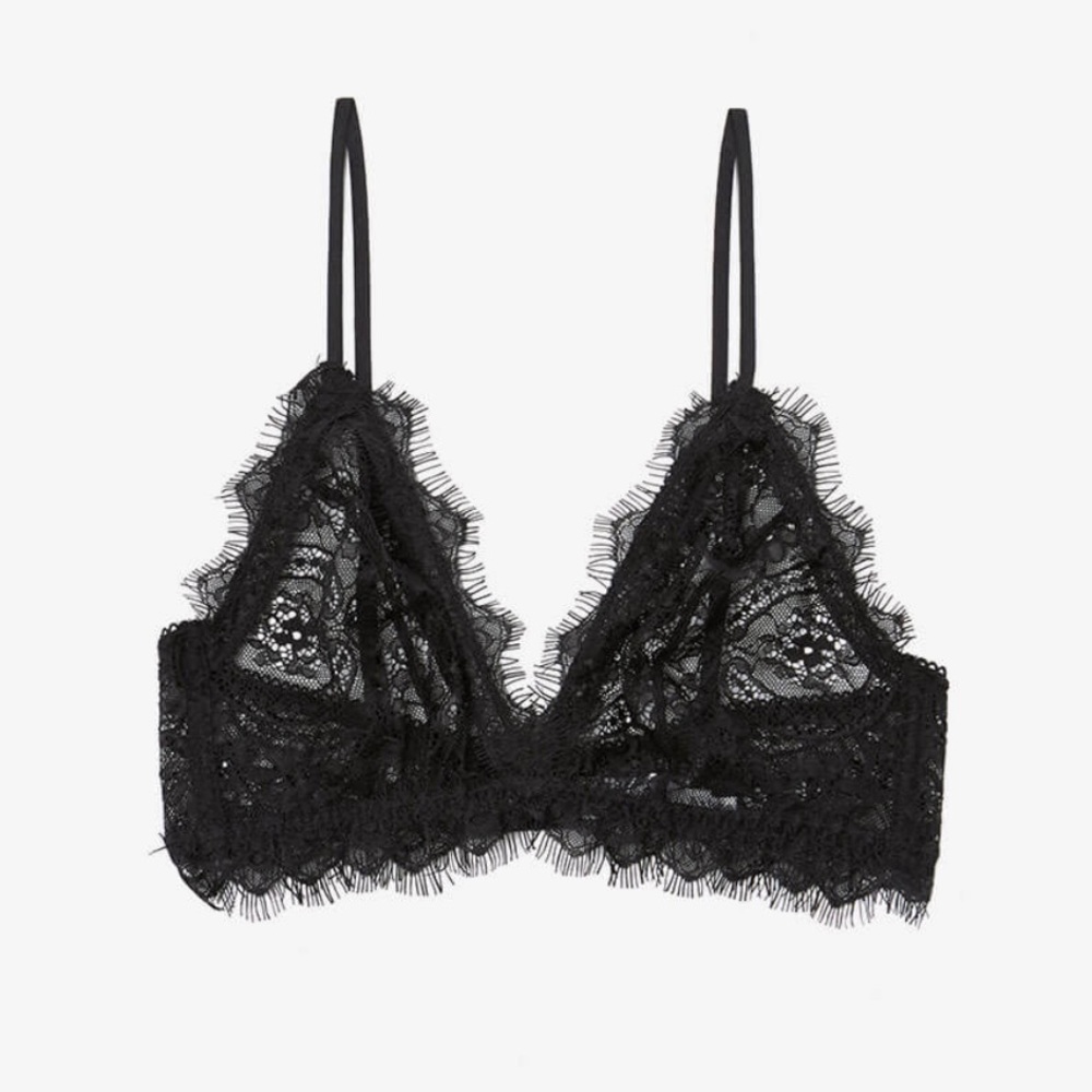 BRAND NEW Anine Bing Lace Bra / Bralette with trim